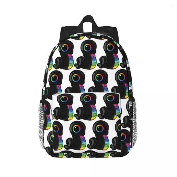 Sac à dos Sneki Snek Fan Design Razer RGB autocollant sacs à dos garçons filles Bookbag mode enfants sacs d'école ordinateur portable sac à dos sac à bandoulière