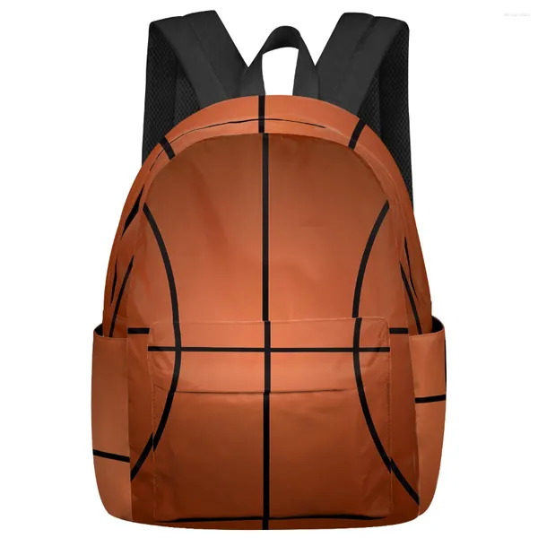 Mochila Deportes Cancha de baloncesto Mujeres Hombre Mochilas Escuela impermeable para estudiantes Niños Niñas Bolsas para portátiles Mochilas