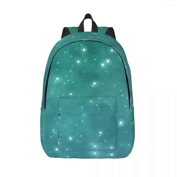 Mochila Estudiante Bolsa Cielo Completo Estrellas Padre-hijo Ligero Pareja Portátil