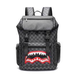 Backpack Style 2022 Nieuwe Koreaanse rugzak grote capaciteit heren en dames Multi Pocket Travel Student Schoolbag 221222