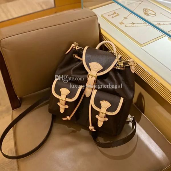 Mochila estilo diseñador de diseñador mochila para mujer el bolso 46932 Fashion Luxury Luxury Gran capacidad Libro Bag Crossbody Bag Girls School Mochila