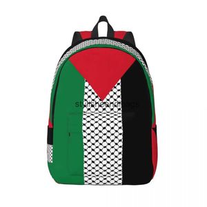 Rugzakstijl Keffiyeh Palestijnse vlag mode cadeau wandeltrip Hatta Mens laptop schoudertas H240504