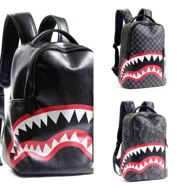 Sac à dos Style des créateurs masculins de scolare de voyage de voyage à main voyage en réseau mode femmes sacs à dos de grande capacité de grande capacité street man bookbag 221012