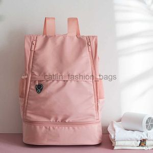 Estilo de mochila Otras bolsas Mochila para exteriores Bolsas para equipos deportivos Bolsa para hombres Mujeres Bolsa de natación con separación húmedacatlin_fashion_bags