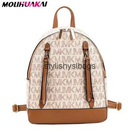 Sac à dos Style Sacs à bandoulière Mode Rivet Designer Sacs à dos Femmes Multifonctionnel Anti-vol Sac Adolescentes Petite école Mochila 2023 Nouveau H240328EH4L