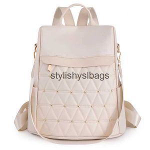 Mochila Estilo Bolsas de hombro Mochila de tela de nailon de alta calidad Diseñador de moda Bolsa de gran capacidad Color sólido Mochilas de viaje de ocio 2023 Nuevo H240328