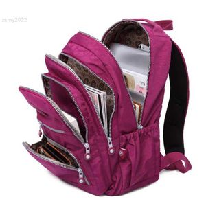 Mochila estilo TEGAOTE Mochila femenina Mochila escolar para adolescentes 2023 mochilas de viaje bolsa de nailon para mujer Mochila impermeable para ordenador portátil