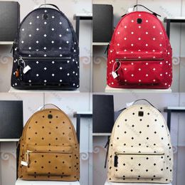 Rugzakstijl Topkwaliteit Luxe Echte tassen Leren mode schoudertas designer messenger voor dames heren rugzak canvas handtas School klassieke parachute