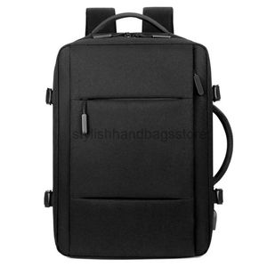 Sac à dos Style imperméable Business Hommes USB École Backpacks ordinateur portable Baggacks de grande capacité pour le dossier Back PackSstyLishHandbagSstore