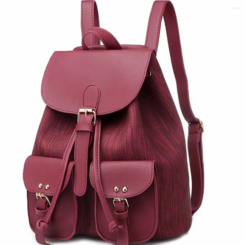 Backpack Style Women's Brand Backpacks Female Design Handbags Large Capacity Retro Shoulder Bags For Ladies Travel