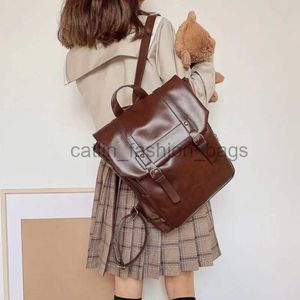 Rugzakstijl Dames Vintage Leater Rugzak Dames Scoolbag Scool Bag Jeugdmeisje Mocilas Boekentas Bagcatlin_fashion_bags