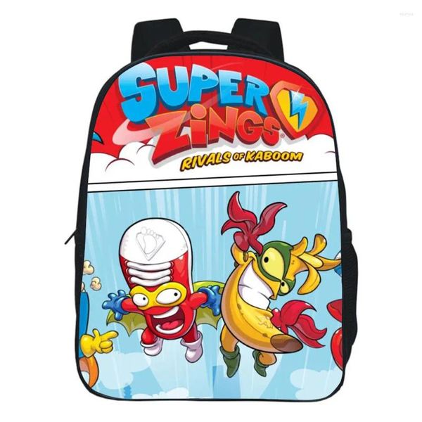 Backpack Superzings Series 7 Kindergarten Kids Super Things Sacs School Sacs Child Rucksack Toddler Cartoon Bookbag Gift Unisexe