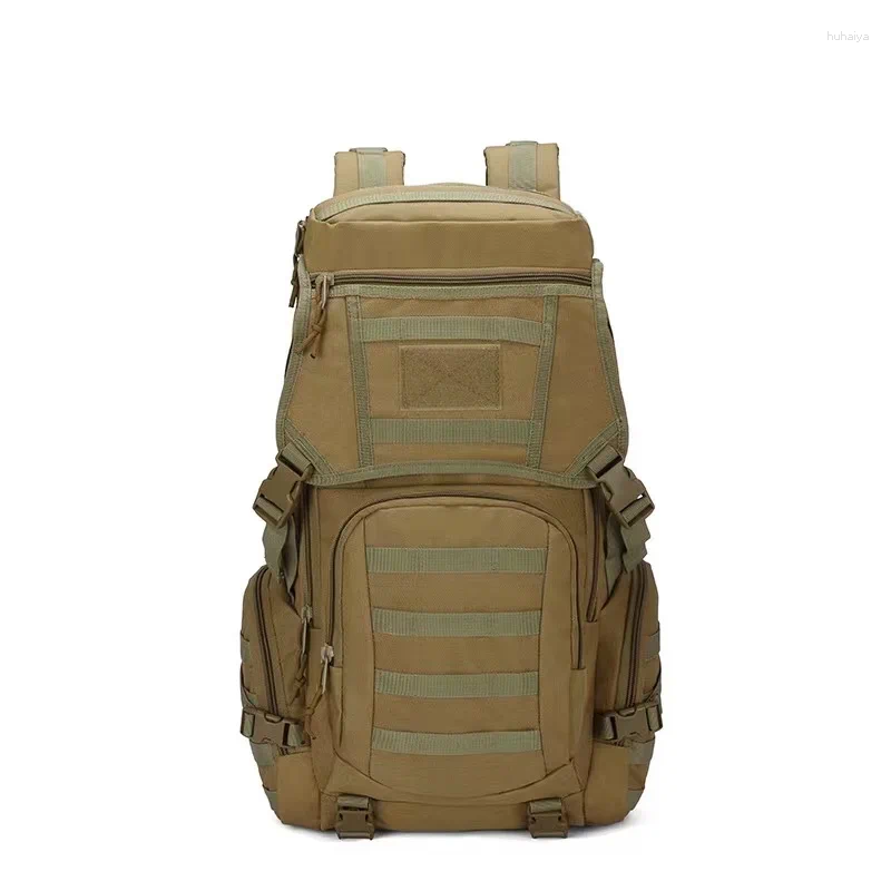 Backpack Tactical Camping Hiking 50L Outdoor Multifunctional Large Capacity Travel Oxford Cloth