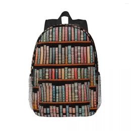 Sac à dos la bibliothèque, sac à dos pour adolescents, cartable à la mode pour enfants, sac à dos de voyage à bandoulière de grande capacité