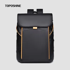 Sac à dos toposhine imperméable 2024 Business Backpacks coréen Edition pour ordinateur portable extérieur masculin noir Gris bleu 3 couleurs