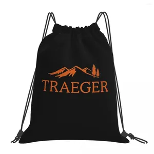 Backpack Traeger Pellet Grill Smoke BBQ Essential sacs à dos Sacs à crampons Bagas de poche Bag du sac de rangement pour homme femme