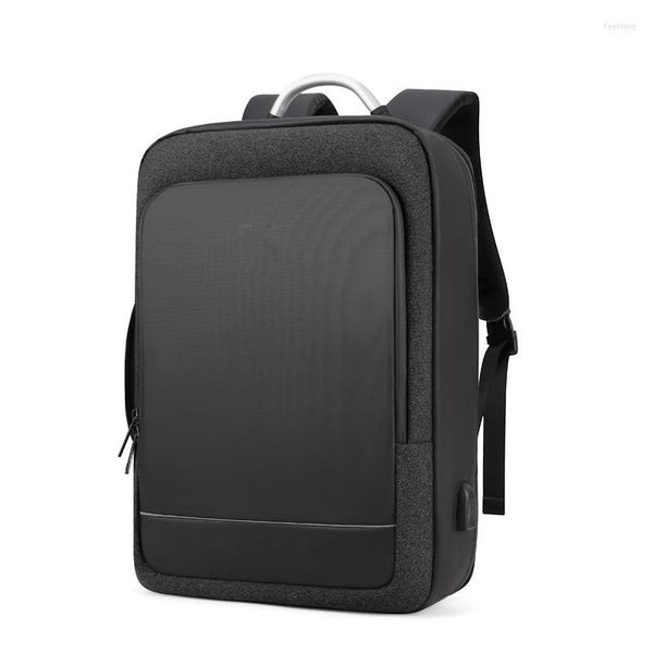 Sac à dos voyage hommes affaires 17 pouces ordinateur portable hommes affaires sac grande capacité ordinateur portable sac à dos USB charge bagages