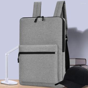 Rugzak ultradunne laptop voor 15,6 'man tas multi-use dames mannen werken waterdichte dunne computer backbag