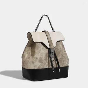 Sac à dos unisexe pour dropship marque mode de sac décontracté les sacs patchwork sacs femmes de bonne qualité