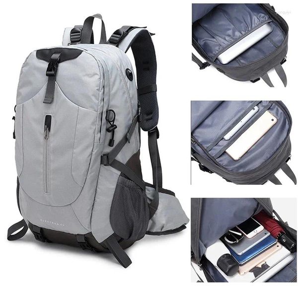 Sac à dos unisexe extensible en plein air, escalade, randonnée, voyage, sport, sacs de Camping imperméables, sac d'école pour hommes, hommes et femmes