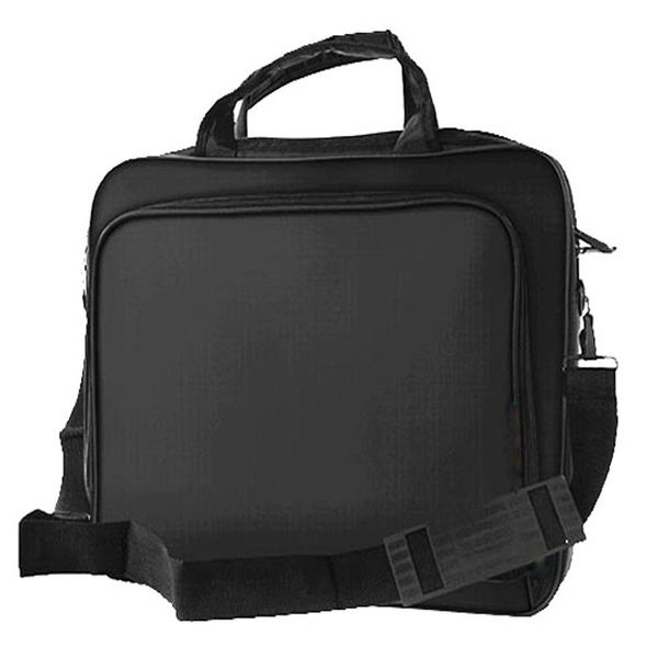 Mochila Universal 10 13 14 15.6 Laptop Notebook Netbook Tablet Bolso Maletín de negocios Messenger Carry Case Bolso de hombro Negro Unisex