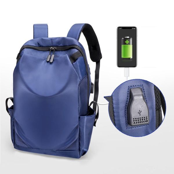 Sac à dos USB Charge ordinateur portable 15.6 pouces ordinateur portable sacs à dos étanche Nylon voyage sac à dos sac d'école pour adolescent Mochilas 2023