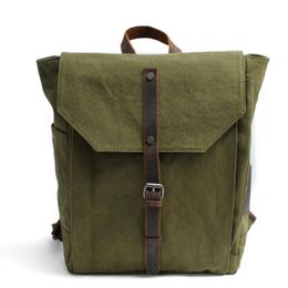 Rugzak Vintage Canvas Mannen Vrouwen Wandelen Grote Capaciteit Militaire Camping Mochila Masculina Luxo Laptoptas 17inch