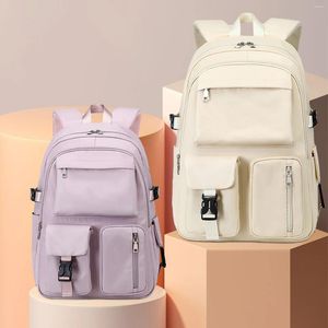 Sac à dos Vintage pour ordinateur portable, cartable de grande capacité pour étudiants et adolescentes, sacs de voyage à carreaux Kawaii pour femmes et hommes