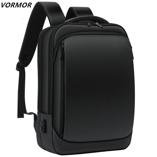 Sac à dos VORMOR marque ordinateur portable hommes 14 156 pouces étanche école s USB charge affaires mâle sac de voyage 230204