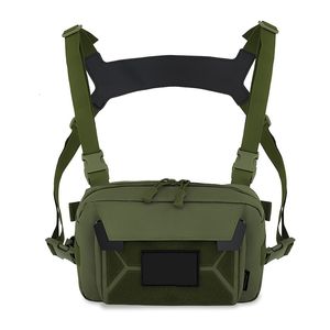 Sac à dos étanche 600D sac de poitrine tactique hommes Molle Nylon escalade Camping sacs en plein air militaire sport voyage gilet sac à dos XA919D 230830