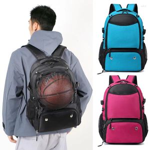Sac à dos de basket-ball étanche avec compartiment à chaussures indépendant pour hommes et femmes, sacs d'école, sac de voyage en plein air