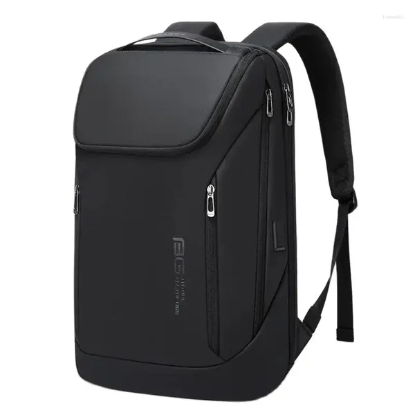 Mochila impermeable para computadora portátil multiusos para 15.6 pulgadas USB Tipo-C Carga a prueba de golpes Maletín de negocios Bolsa de hombro