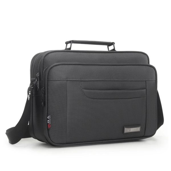 Sac à dos imperméable Oxford de haute qualité grand sac de messager pour hommes mallette pour ordinateur portable sac à bandoulière Document bureau sac à main Bolso Hombre