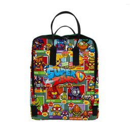 Sac à dos Weysfor dessin animé imprimé jeu Super Zings étudiants Superzings Bookbag unisexe sac d'école sac à dos quotidien enfants Mochila