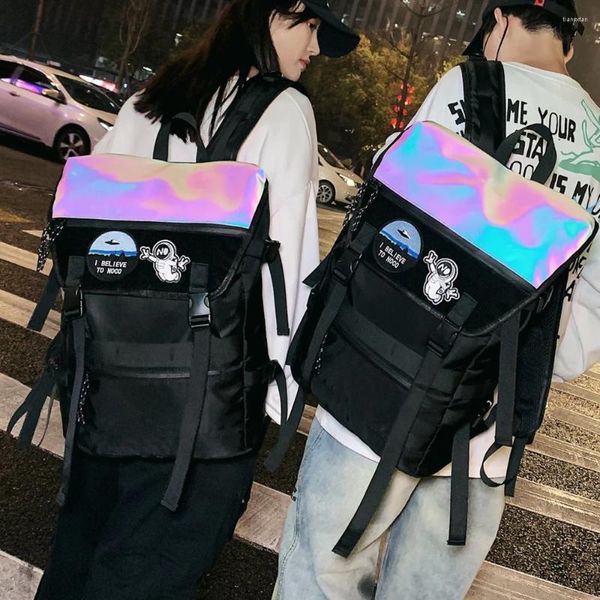 Mochila para mujeres niños pareja femenina estudiante universitaria bolsas hombres niña cool laptop mochilas macho gran capacidad