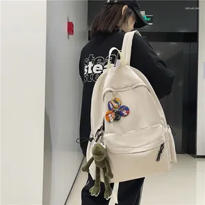 Sac à dos féminins hommes en toile Notebook d'étudiant ordinateur portable japonais sac à dos pour adolescents scolarisés