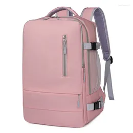 Zaino da donna di grande capacità da viaggio per uomo e donna Sport Fitness Separazione asciutta e bagnata Borsa impermeabile Porta di ricarica USB