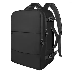 Backpack Damesreizen Casual mode met USB -oplaadhaven en schoenvak laptop 42 32 20 cm