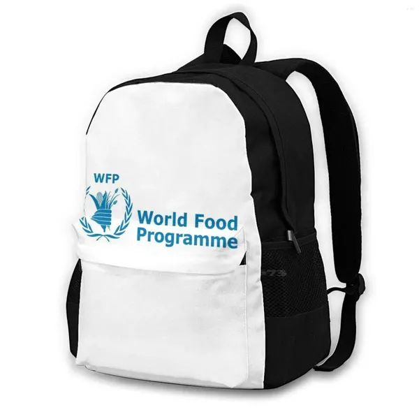 Backpack World Food Program Backpacks for School Teenagers Girls Travel Sacs Worldfood Programme Savethechildren InternationalRescue