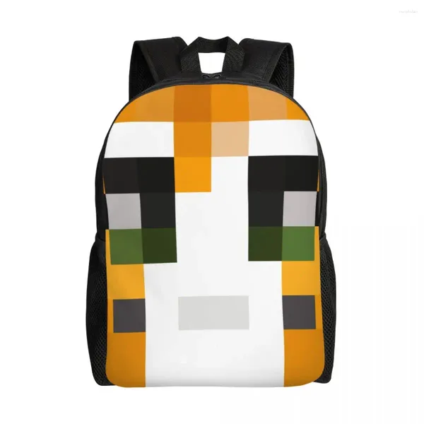 Mochila World Of Blocks para hombres, mujeres, escuela, universidad, estudiante, mochila para portátiles de 15 pulgadas, bolsas para videojuegos