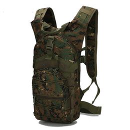 Backpackpakketten 15L Molle Tactical Backpack 800D Oxford Militaire wandelfiets Backpacks Outdoor Sport Cycling Climbing Camp Army Bag XA568 P230510