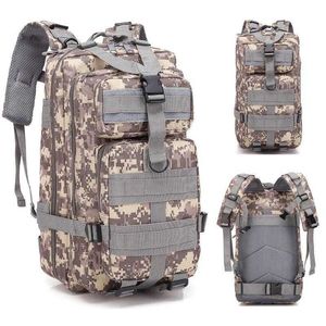 Backpackpakketten 25-30L 1000D nylon waterdicht water tactische rugzak Army Assault Molle Backpack heren buiten wandelcampingzakken EDC P230510