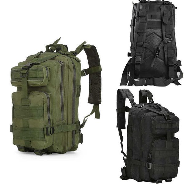 Backpacking Packs 25L SATCHE MILITAIRE TRANGE DE TRICHKING FISHING CHASSE MEN MEN MEN RACKS RACKS TACTICAL SPORTS Camping Randonnée Small Bug Sac P230508