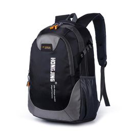 Backpackrugzakken 30L rugzak Waterdichte buitenrugzak Draagbare reisrugzak Ritssluiting Nylon Polyester Student Unisex Opbergtas 230824