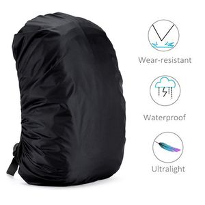 Backpack-pakketten 35L 100L 120L Regenhoes Rugzak Waterdichte tas Stof Wandelen Campingtassen Groot Militair 90L 95L 110L xa41a 230824