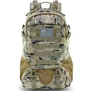Backpackpakketten 35L tactische militaire backpack Army Molle Assault Rucksack Outdoor Travel wandelwandelappels Camping Hunting Climbing Casual Bags 230516