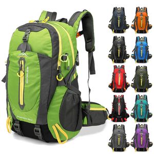 Backpacking Packs 40L Waterbestendige reisrugzak Buiten Kamperen Wandelen Laptop Dagrugzak Trekking Klimrugtassen Voor Heren Dames P230508