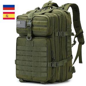 Backpacking Packs 48L/25L sac à dos militaire tactique Camping randonnée sac de pêche sacs à dos imperméables hommes grande capacité voyage sac à dos de chasse 231117