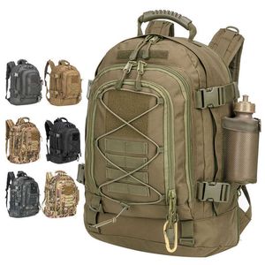 Backpackpakketten 60L Militaire tactische tactische heren Army Backpack Molle Assault 3p Outdoor Travel Wandelen Backpacks Camping Hunting Climbing Bags P230510