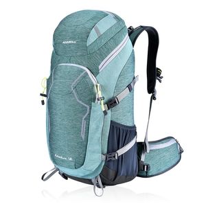 Backpacken Packs ANMEILU Mannen Vrouwen Rugzak 50L Waterdichte Fiets Rugzak Outdoor Camping Wandelen Klimmen Zakken 230701